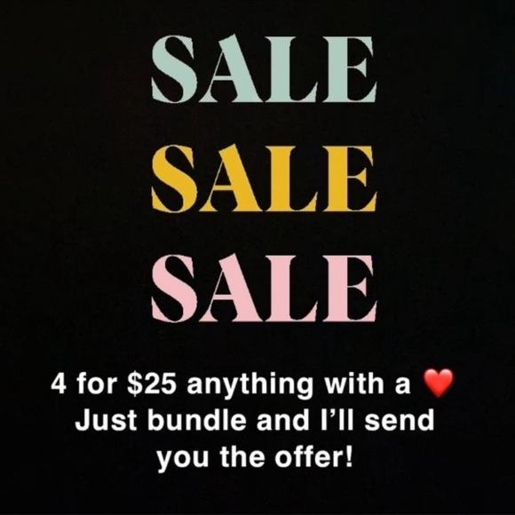 ❤️4 for $25 Sale!❤️ - Picture 1 of 1